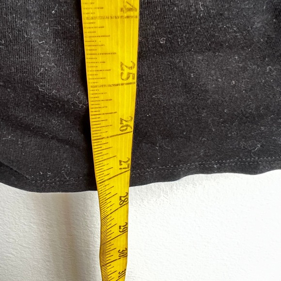 Express Black Babydoll Top Y2K 2000s Glam Indie Sleaze Goth Small - Picture 4 of 5